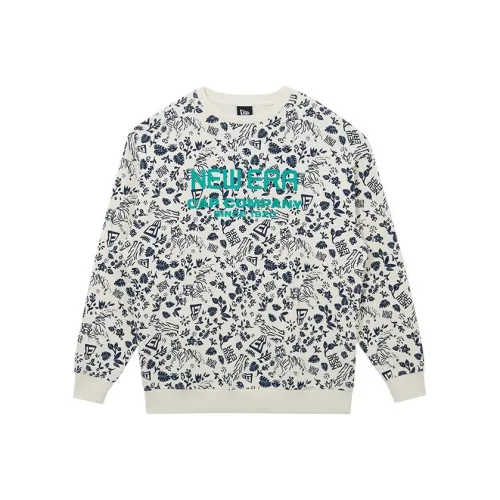 New Era Свитшот Унисекс Айвори Белый