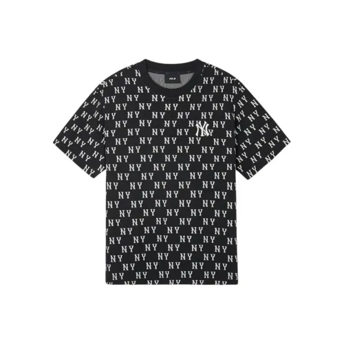MLB Base Logo New York Yankees T-Shirt Unisex Black