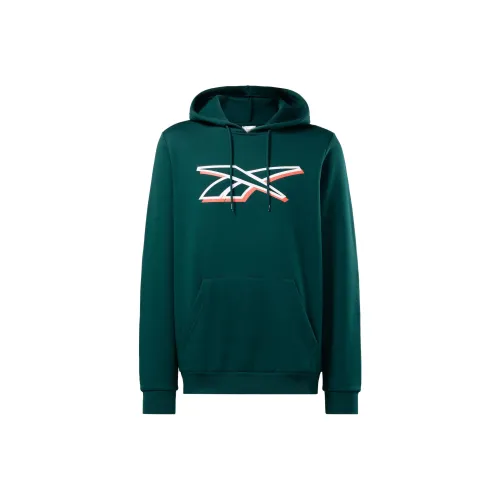 Reebok Identity Толстовка Мужская Лесной Зеленый