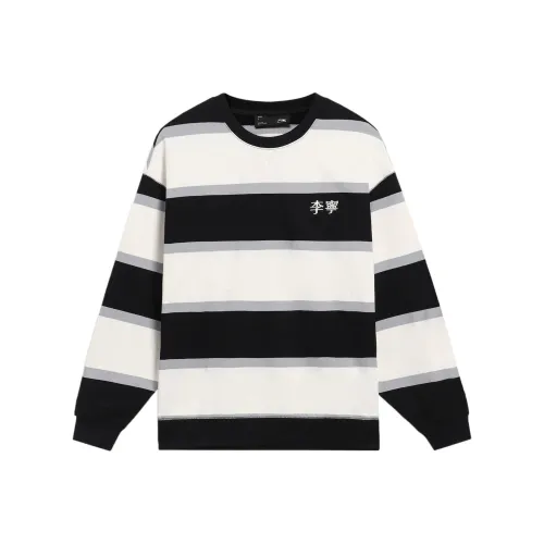 LINING Sports Fashion Collection Черный/Белый Унисекс Толстовки