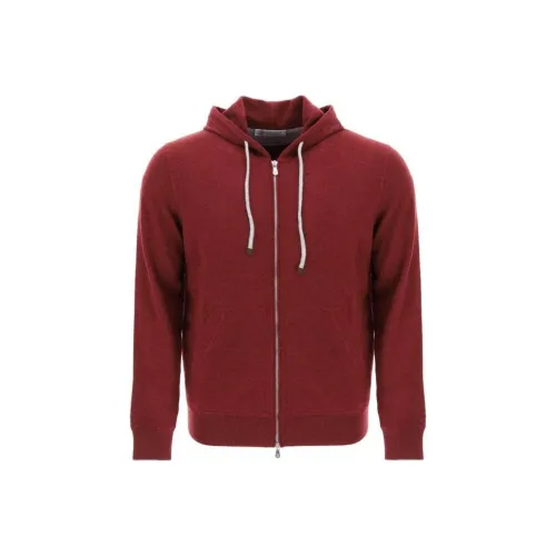 BRUNELLO CUCINELLI Свитшот Мужской Красный