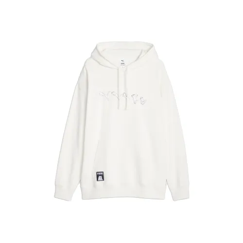 PUMA X RIPNDIP Co Бренд Серия Белый Мужской Свитшот