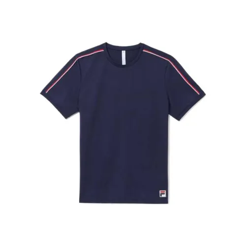 FILA T-Shirt Унисекс Морской Синий 412
