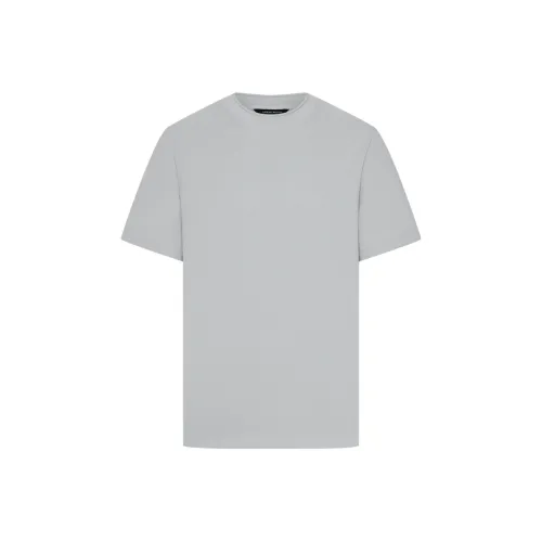 URBAN REVIVO T Рубашка Мужская Холодная Серый