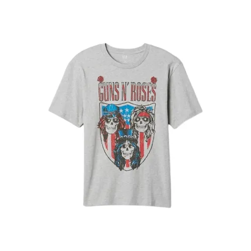 GAP Legendary Artist Series T-Shirt Мужская Светлая Фотиния Серый