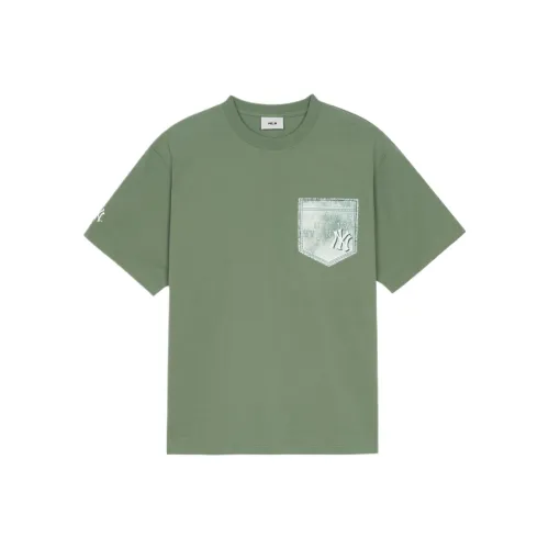 MLB Base Logo MONOTIVE NEW YORK YANKEES T-Shirt Унисекс Зеленый