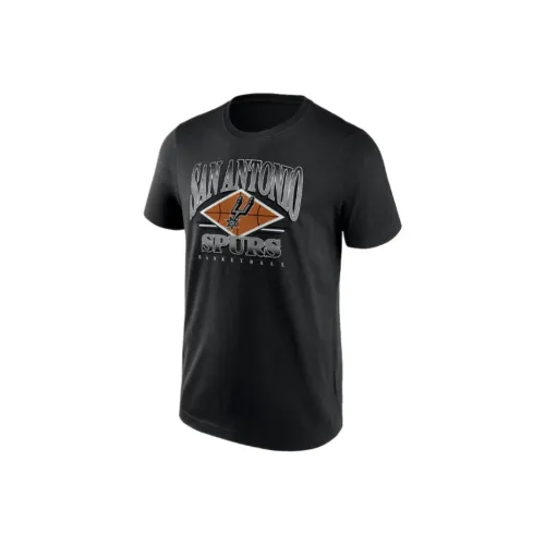NBA Fanatics San Antonio Spurs Пава Phase T-Shirt Мужской Черный