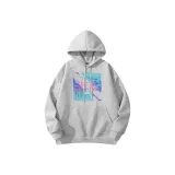 Серый меланж [с капюшоном]