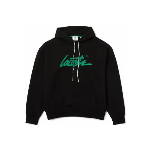 LACOSTE Collaboration Мужские черные свитшоты