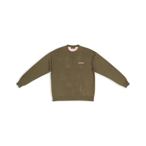 Balenciaga SS22 Свитшот Регулярный крой Мужской Коричневый