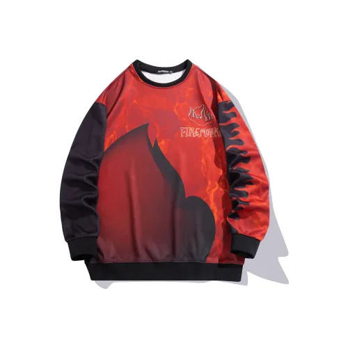 FireMonkey Красный Унисекс Толстовки