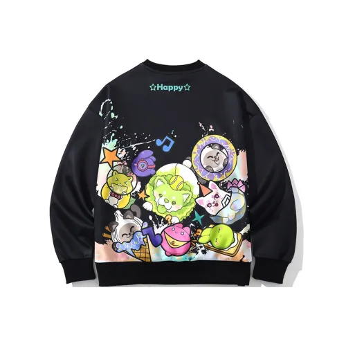 SANSYAS Овощной GENIE Co Branded Модель Унисекс Свитшоты