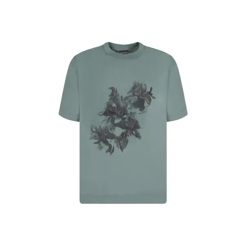 EMPORIO ARMANI T-рубашка мужская зеленая