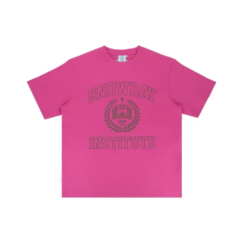 Snowday T-Shirt Унисекс Розовый Красный