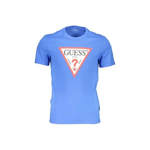 GUESS JEANS Синие Мужские Футболки