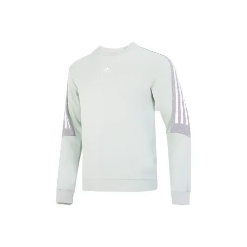 Adidas Светло-зеленый Мужской Свитшот