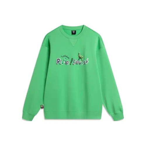 LiNing x Disney Свитшот Унисекс Mystic Realm Зеленый