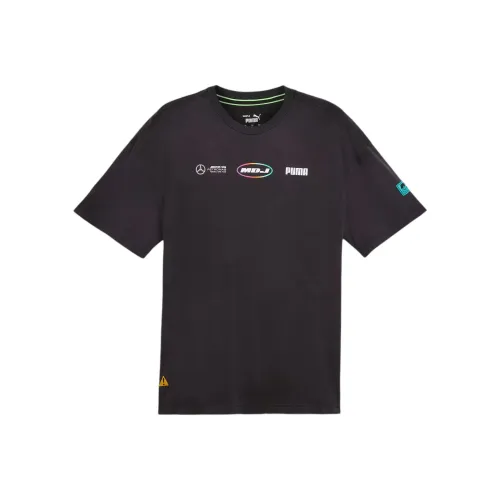 PUMA x Mercedes AMG Petronas F1® Team X Mad Dog Jones PUMA X NAVI Co Branded SS23 T-Shirt Мужской Черный