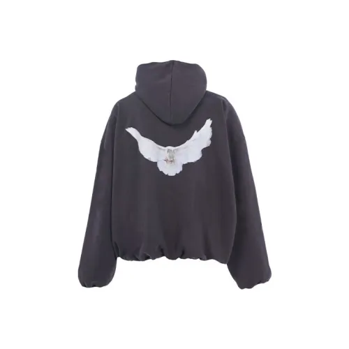 YEEZY Gap X Balenciaga Collaboration Темно-серый Унисекс Толстовки
