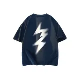 Темно-синий, синий-белый