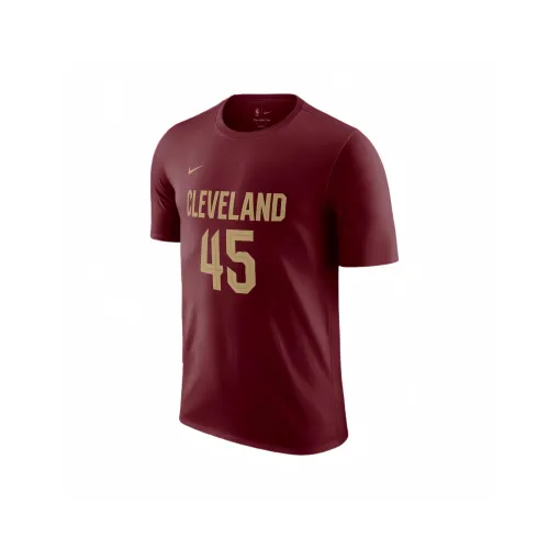 NBA x Nike Cleveland Cavaliers ICON Collection Donavon Mitchell T-Shirt Мужской Красный