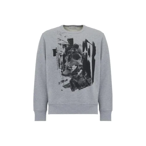 Alexander McQueen Серый Мужской Свитшот