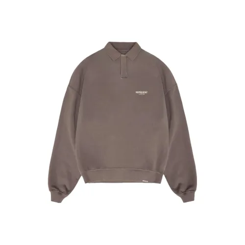 REPRESENT Коричневый Мужской Свитшот