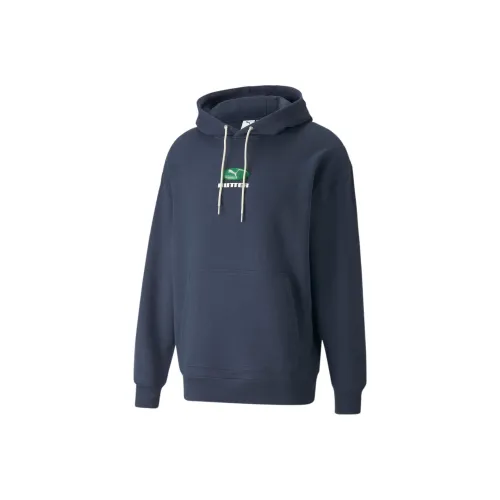 PUMA Butter Goods совместный бренд Co Бренд Синий Мужской Свитшот