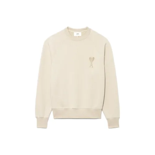 AMIPARIS SS22 Свитшот Унисекс Бежевый