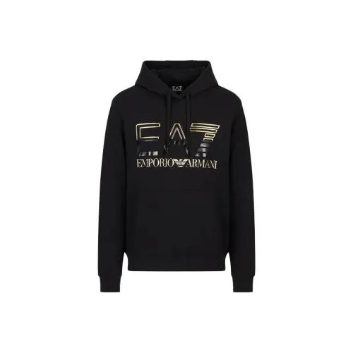 EMPORIO ARMANI Черные Мужские Свитшоты