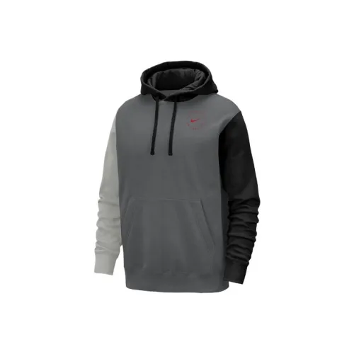 Nike Ohio State Club Fleece Свитшот Мужской Серый Черный
