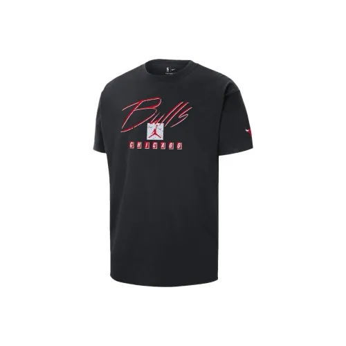 NBA Chicago Bulls Nike Statement Max 90 T-Shirt Мужской Черный