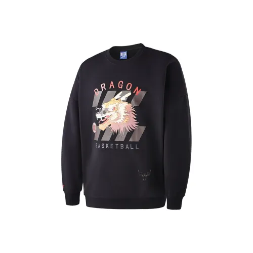 NBA Chicago Bulls Толстовка Унисекс Черный