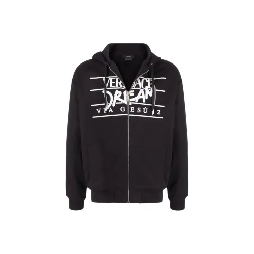 VERSACE SS22 Толстовка Мужской Черный