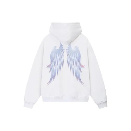 SANSYAS Тяжелый пуловер свитшот осенний унисекс белый