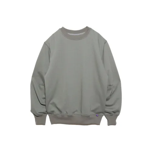 THE NORTH FACE PURPLE LABEL SS24 Свитшот Мужской Мятно-зеленый