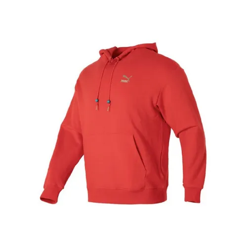 PUMA CNY Year of the Dragon Series Красный Унисекс Свитшоты