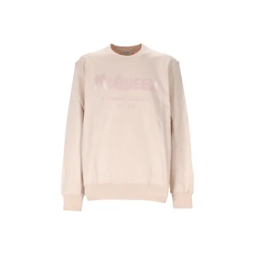 Alexander McQueen Розовые Мужские Толстовки