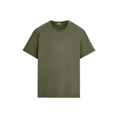 LOEWE Зеленые Мужские T-рубашки