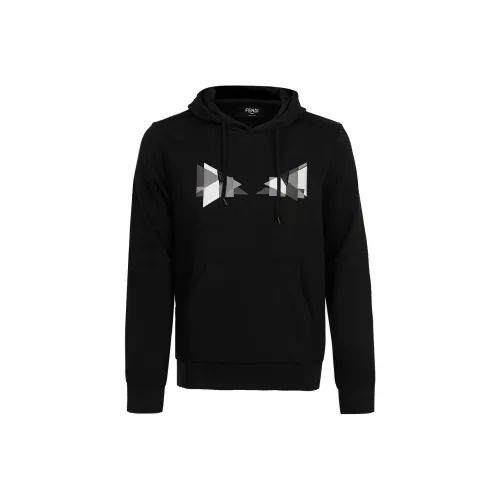 Fendi Черные Мужские Свитшоты