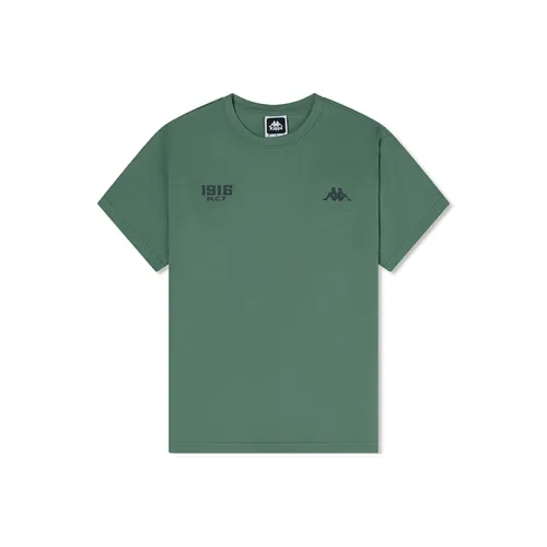 KAPPA SS24 T Рубашка Мужская Весенняя Вино Зеленая