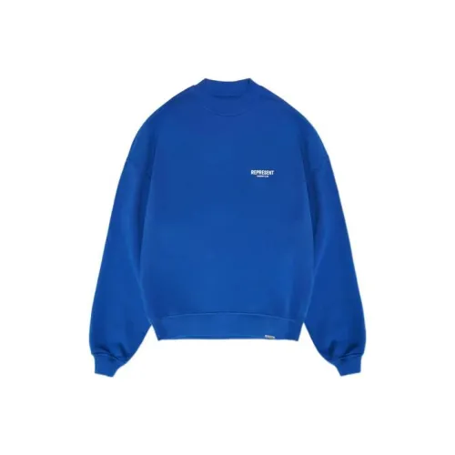 REPRESENT SS22 Свитшот Мужской Кляйн-синий