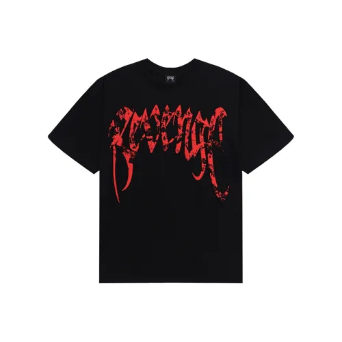 Revenge Черная Унисекс Футболка