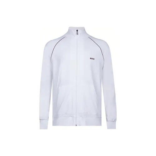 Hugo Boss Белый Мужской Свитшот