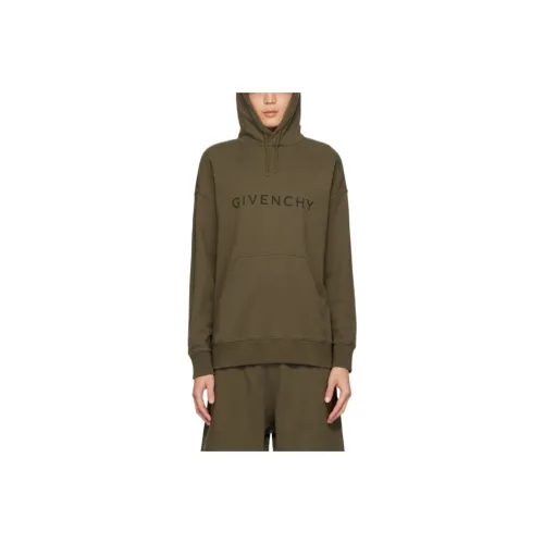 GIVENCHY FW23 Свитшот Мужской Зеленый