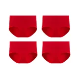 4 шт, красный