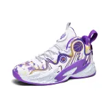 Бело-фиолетовый