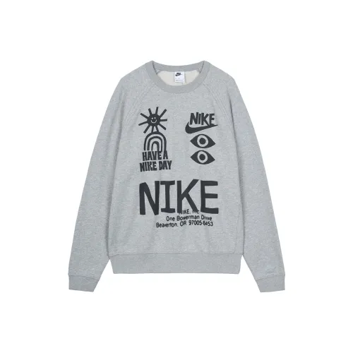 Nike Серый Мужской Свитшот