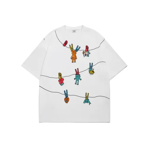 Guuka Короткий рукав T-рубашки Унисекс