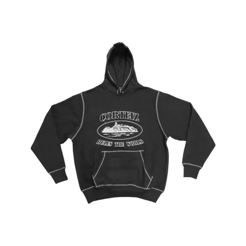 Corteiz Co-brand Черные Мужские Толстовки